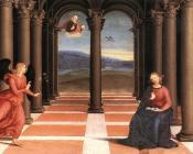 拉斐尔 : The Annunciation, Oddi altar, predella